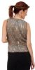 Sequined Blouse with Detailed Beading back